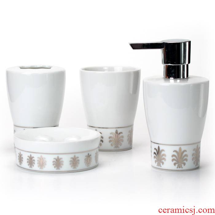 Spirella silk pury ceramic Switzerland is contracted bathroom bathroom wash gargle four suit bathroom sets