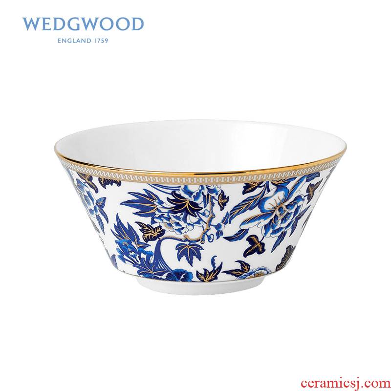 Wedgwood Hibiscus Hibiscus series 15 cm ipads porcelain bowl/soup bowl cereal bowl of cereal bowl of tableware