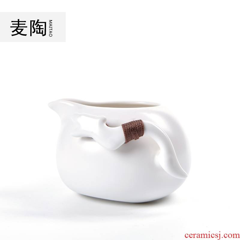 MaiTao kung fu tea tea set up ceramics fair keller teapot teacup GaiWanCha sea of a complete set of suits for