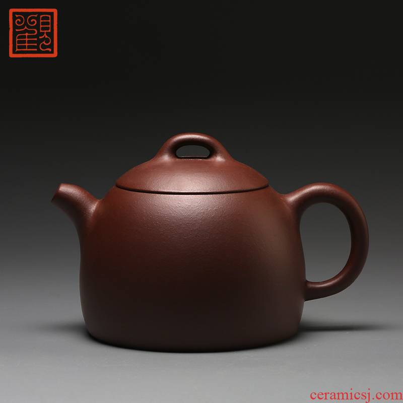 The View restoring museum undressed ore it purple clay teapot yixing manual Qin Quan, kung fu tea set household teapot