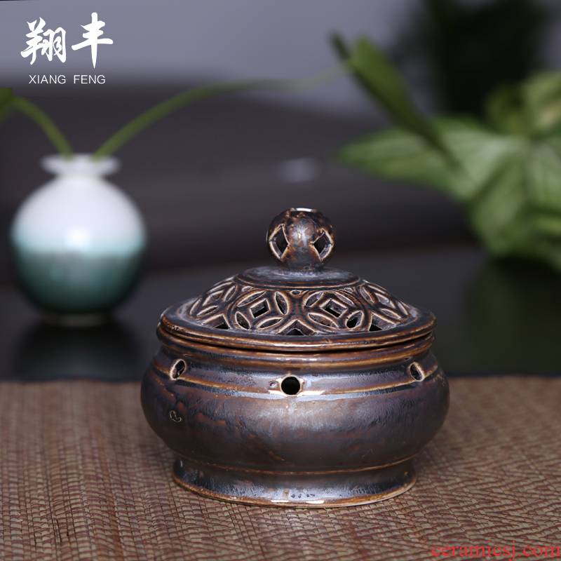 Xiang feng ceramic incense buner head of smoked incense buner lie censer aloes joss stick incense coil all has Buddha incense