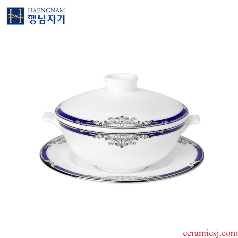HAENGNAM Han Guoxing south China shark fin knight ipads porcelain cup/abalone cup/bird 's nest container single suit