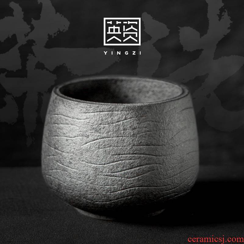 Wash water jet coarse pottery bowl shape building ceramic tea zen tea tea - leaf in hot cylinder barrels of kung fu tea tea accessories