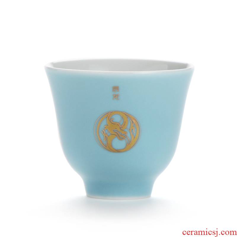 Xiang feng ceramic cups single CPU master cup personal ceramic zodiac keller cartoon water in a cup