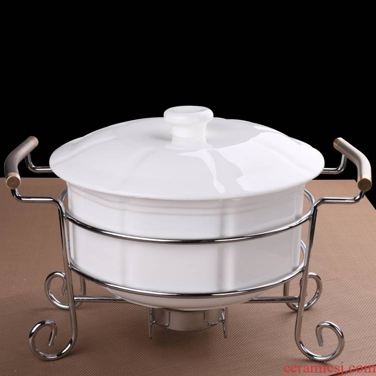 Can is home ceramic heating idea for heat insulation heat preservation soup pot alcohol stove that ancient family tableware nest soup soup