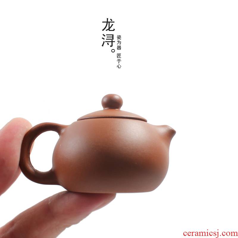 Dragon invertors are it mini little teapot handstand pocket trumpet tea art furnishing articles can raise revenue tea pet play