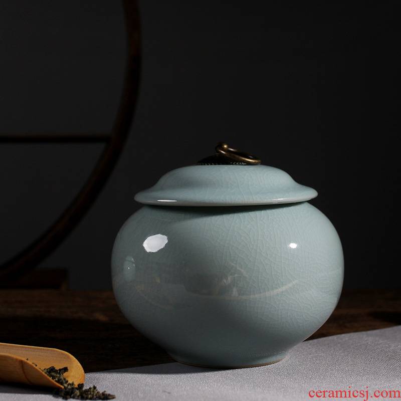 Your up caddy fixings ceramic POTS storage tanks seal pot large kung fu tea set small storage jar jar