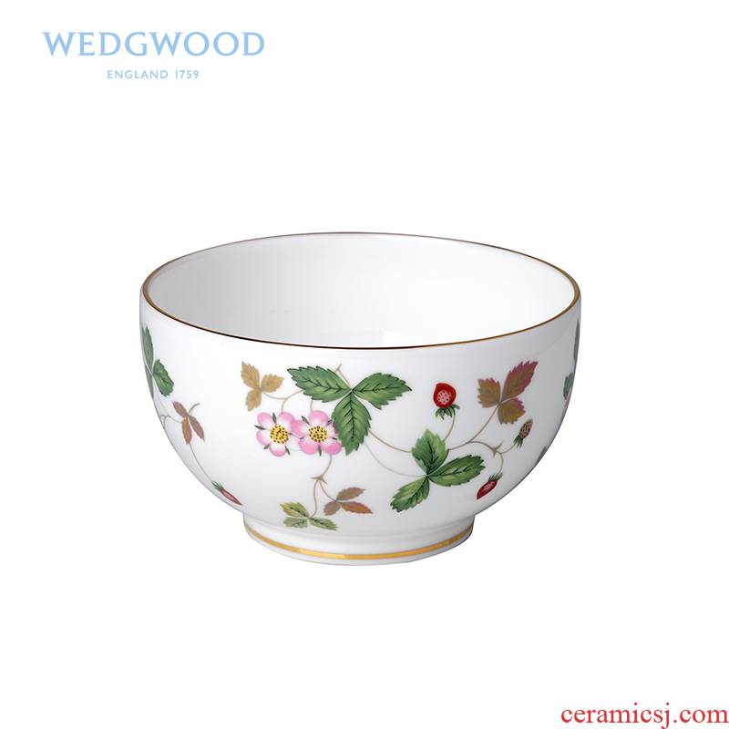 British Wedgwood Wild Strawberry Wild strawberries ipads porcelain bowl of rice bowls of rural wind the yields