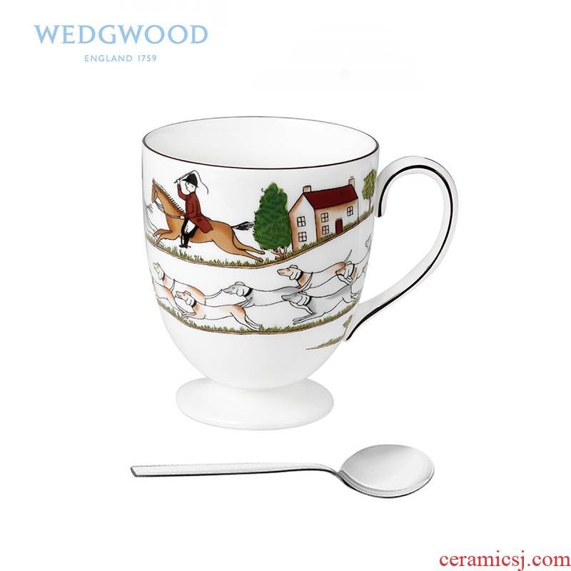 Wedgwood waterford Wedgwood Hunting Scene Hunting series high ipads China mugs + WMF run out