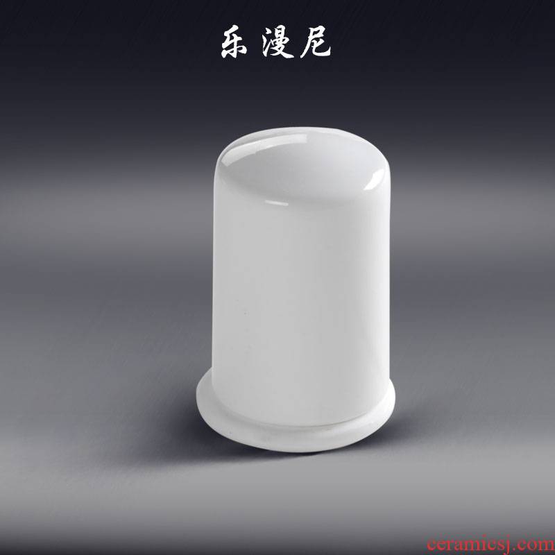 Le diffuse, round toothpicks extinguishers - ceramic toothpicks extinguishers home hotel tableware tableware pure commodity toothpick