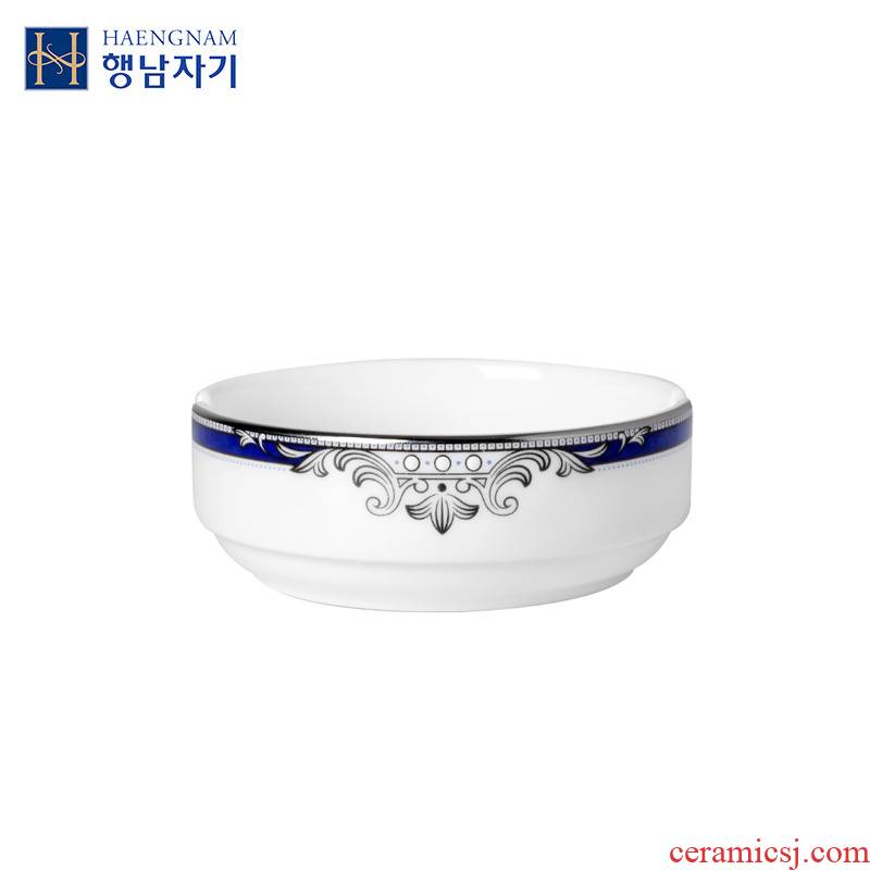 HAENGNAM Han Guoxing south ipads China porcelain knight circular ashtray single household fashionable ashtray