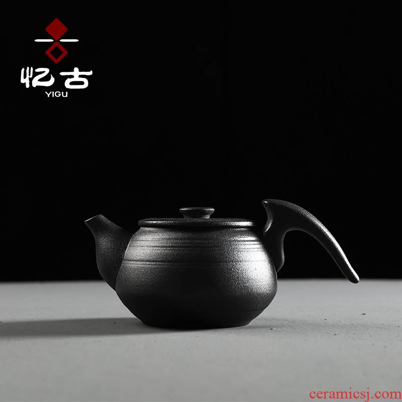 Have the coarse pottery teapot kung fu tea set home office ceramic base of black tea accessories make tea mercifully single pot