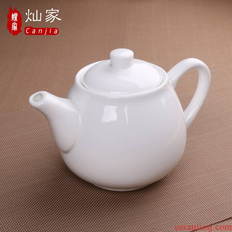 Large capacity datong pot of white coffee pot cool creative teapots European ceramic pot, kettle hotel household jugs