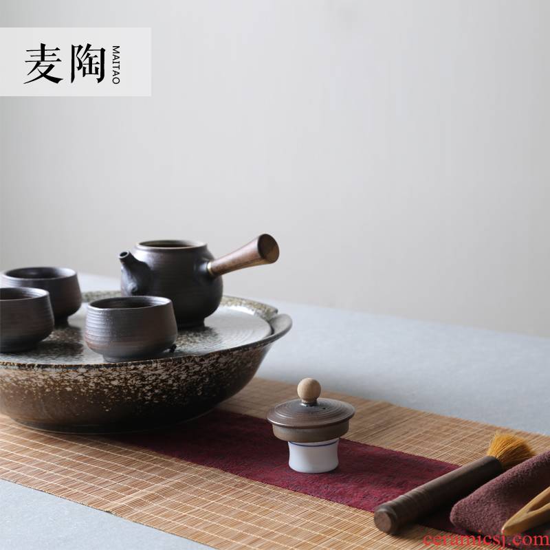 Crude TaoDing MaiTao your up up ceramic kung fu tea set with parts 6 gentleman lid tea place of tea play stents