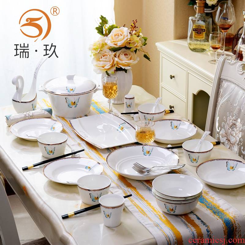 Ipads China tableware dishes free combination collocation of DIY ceramic bowl home up phnom penh bowl bowl dish plate parts