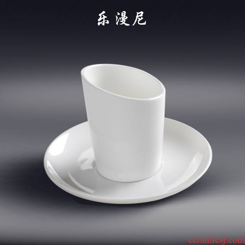 Le diffuse, 9 cm inclined koubei disc - 150 - ml white ceramic hotel set up necessary tableware tea cups with wine