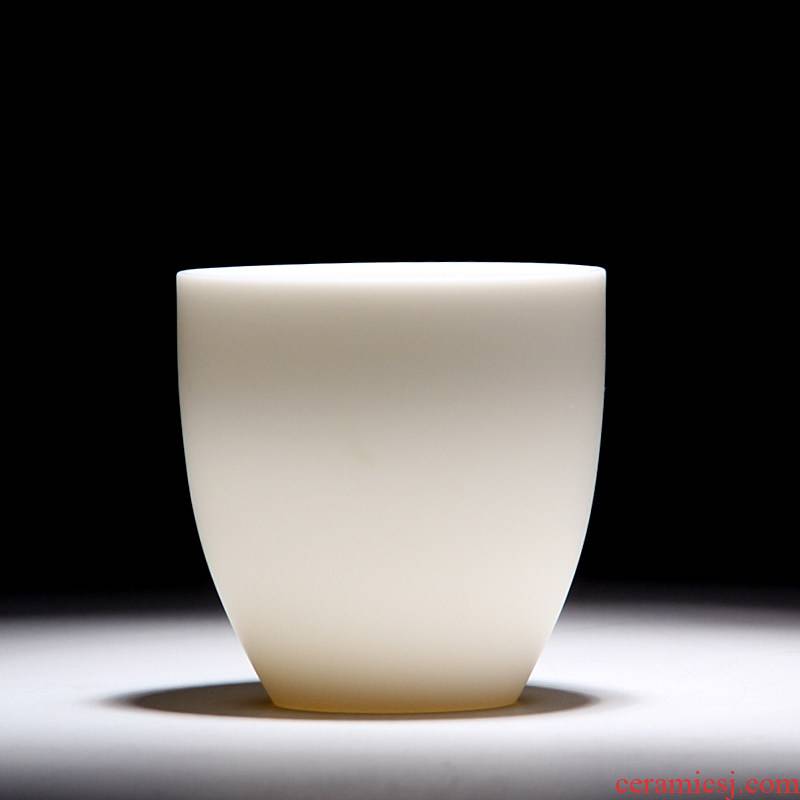 Mingyuan FengTang dehua white kaolin to suggest kung fu tea cups sample tea cup high white ceramic masters cup cup