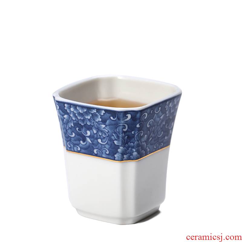 The Master cup sample tea cup ceramic jade porcelain individual cup single CPU kung fu tea Master small tea cups