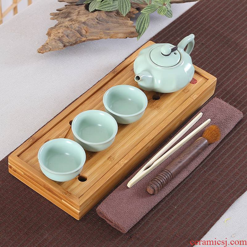 Friend is bamboo tea tray tea set suits for your up kung fu tea tea tray was your porcelain tea sets tea sea teapots