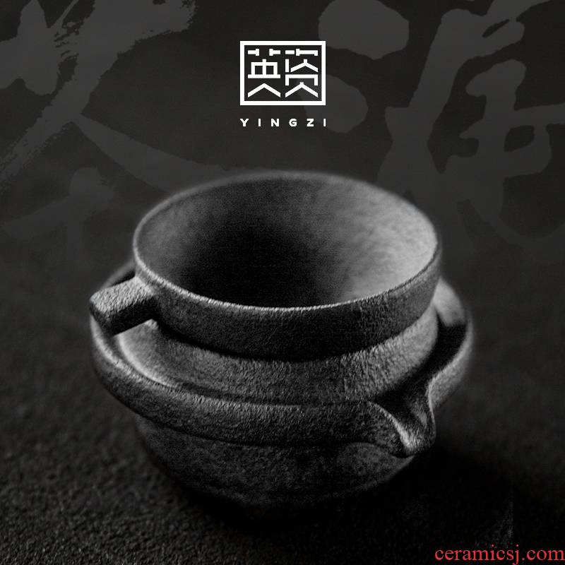 Yellow sand filter, ceramic glaze thick ceramic tea creative household) filters filter tea filter kunfu tea tea tea