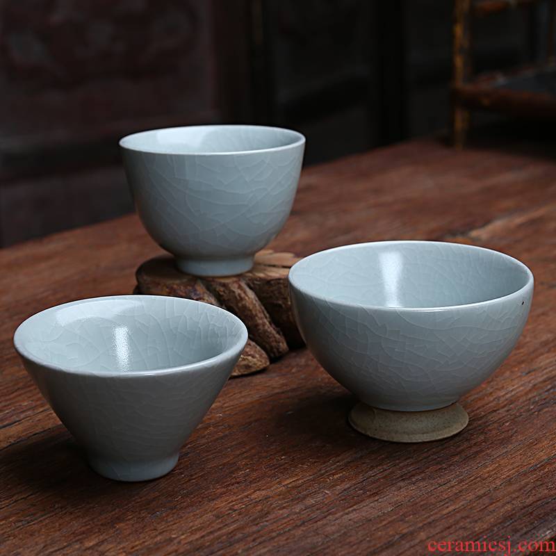 Your up tea set Your porcelain cups a piece of small sample tea cup kung fu tea master cup ceramic individual cup single CPU