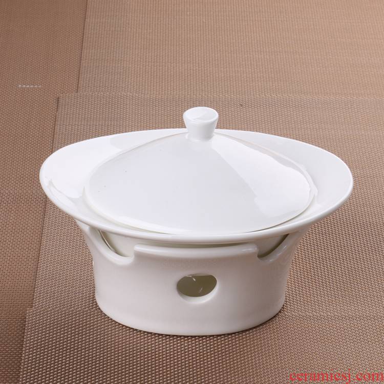 The downtown home heating furnace of The heat preservation tableware can diy ceramic based bridge wing course dish furnace big flavor dishes