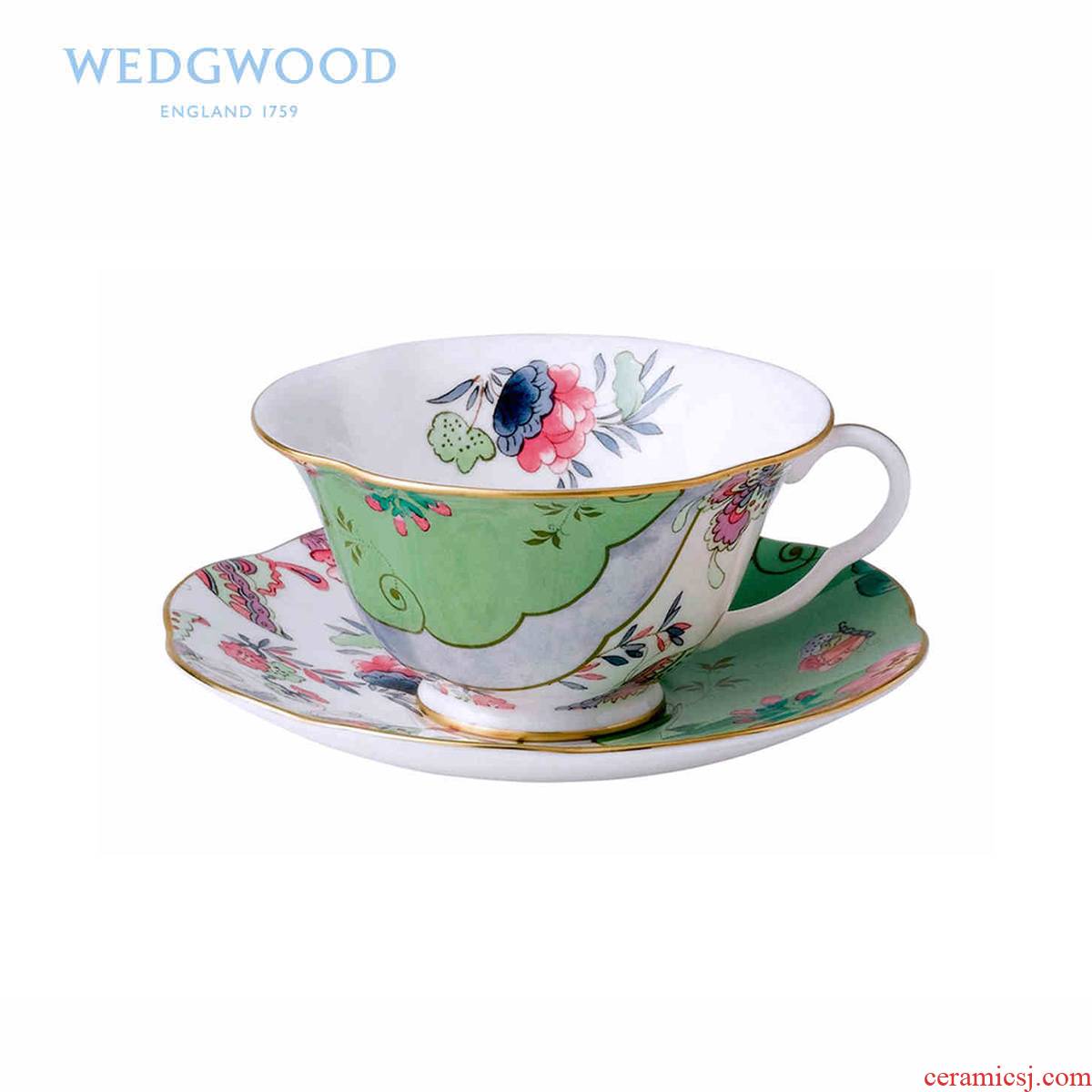 British Wedgwood Butterfly blossoms Bloom Butterfly green ipads porcelain cup dish marriage birthday