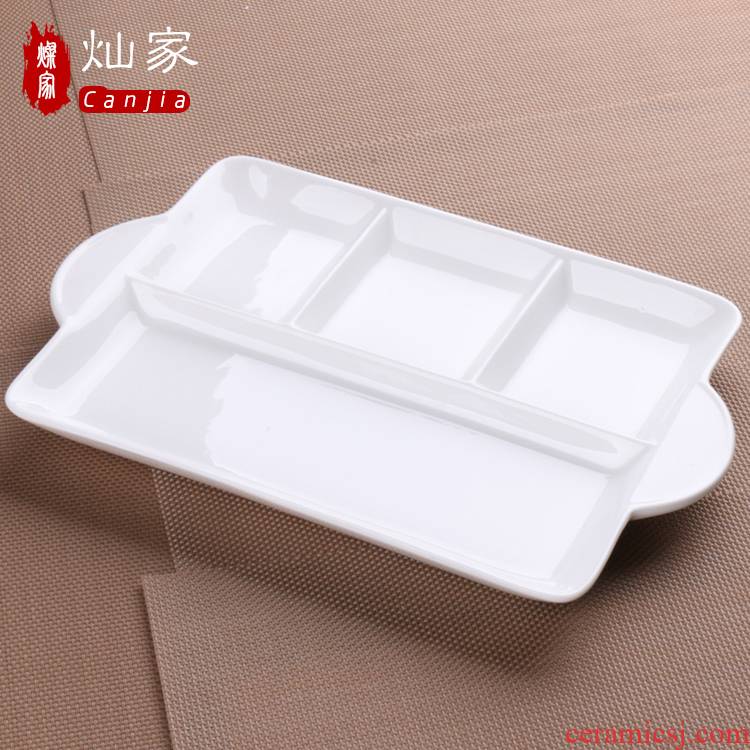 Ceramics, snack plate creative points tray was fresh dish dish square plate plate plate for breakfast