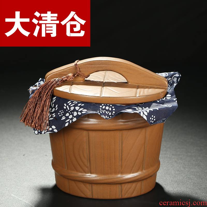MaiTao coarse some ceramic porcelain tea pot large puer tea tea pot of tea packaging