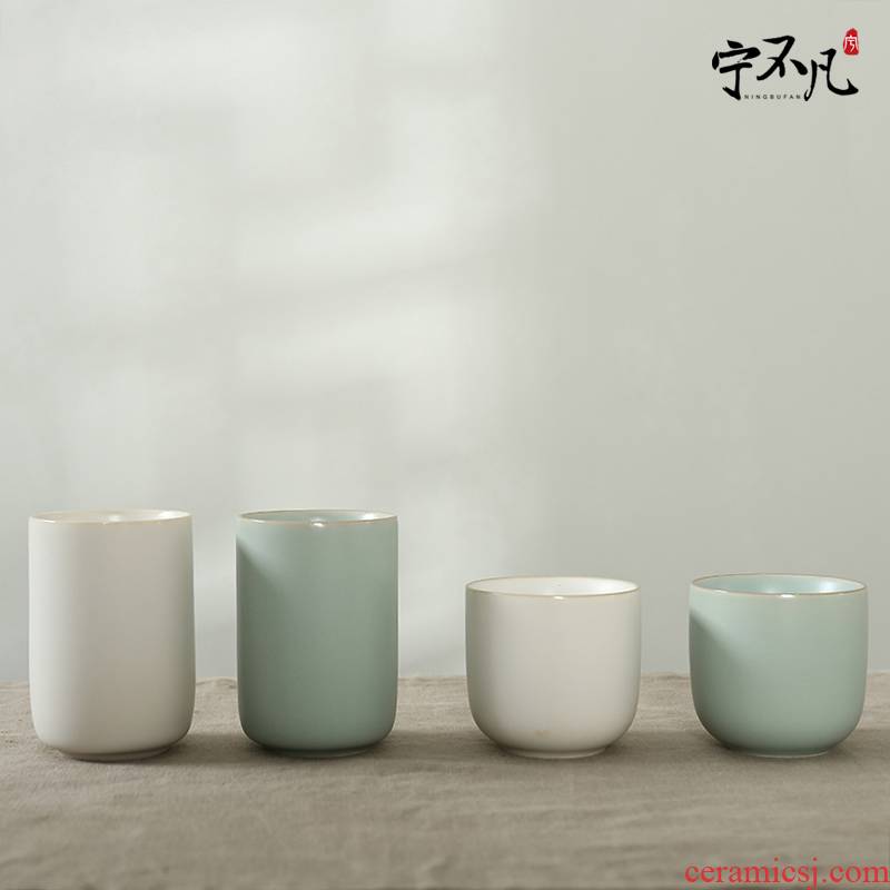 Tea cup cup masters cup on your up Tea to keep ceramic Japanese Tea keller sample Tea cup, individual cup straight