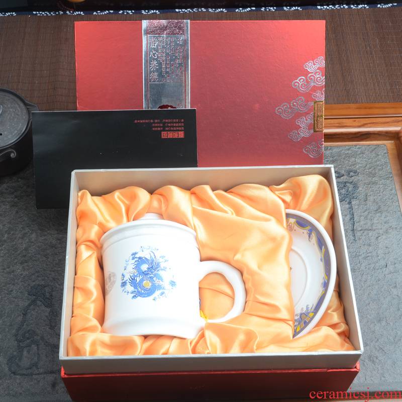 Xiang feng ceramics each cup of tea cup special ritual HeDai (excluding tea set, single shot box shipments)