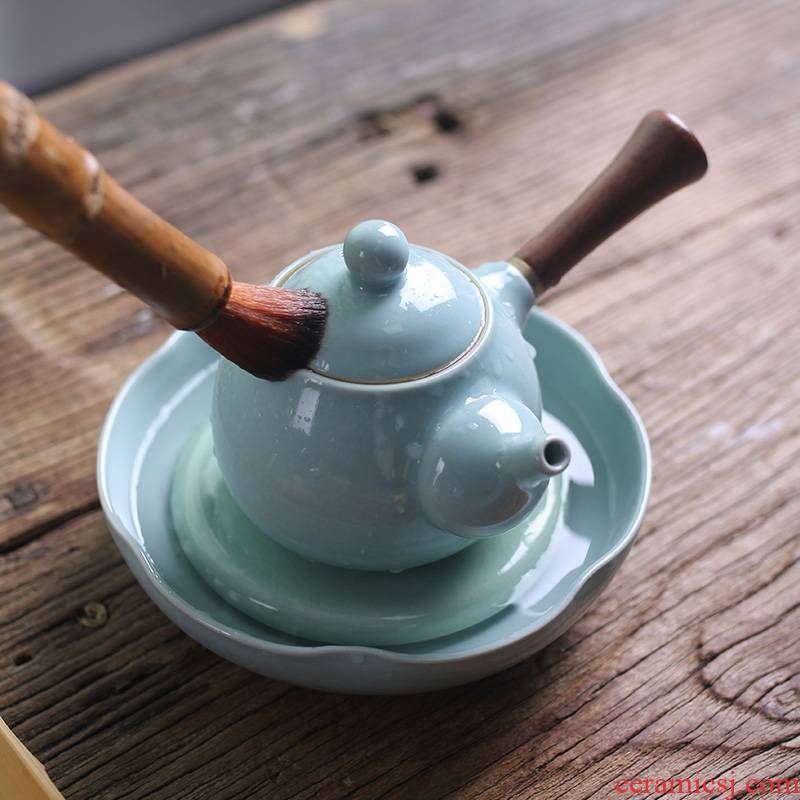 Your porcelain crack pot bearing creative small storage style kung fu tea set Your up dry open mercifully pot pot base