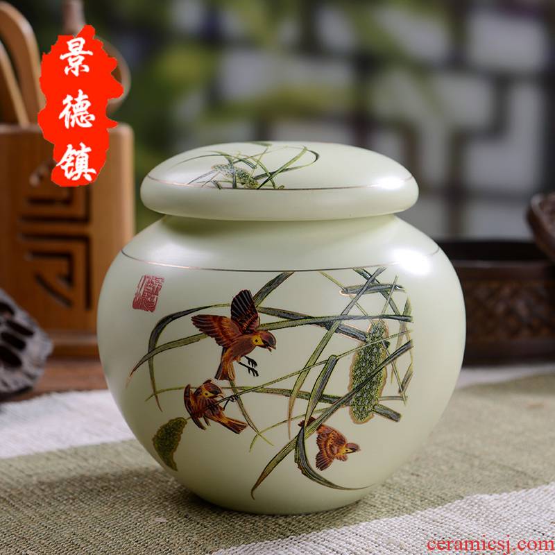 Ceramic tea pot seal in pu 'er tea box, moistureproof, black tea, green grain storage to save the tea pot