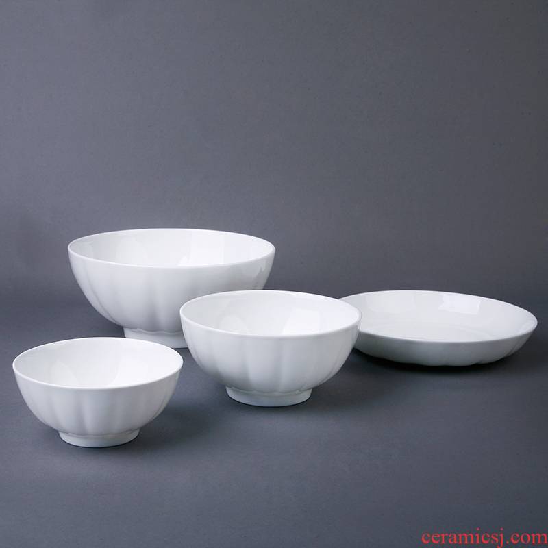 4.8 inch ipads China small bowl household contracted ceramic bowl of rice bowl dish suits for salad bowl such as bowl of soup bowl