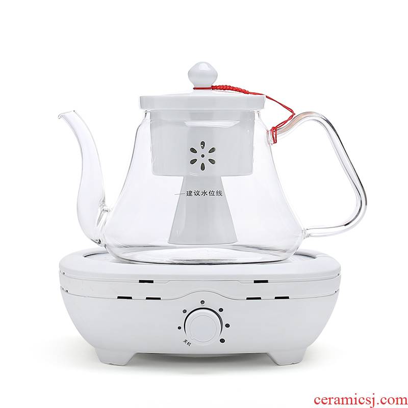 Friends, the steaming tea ware boiling tea is black tea pu 'er heat - resistant glass tea teapot electrothermal TaoLu boiling kettle