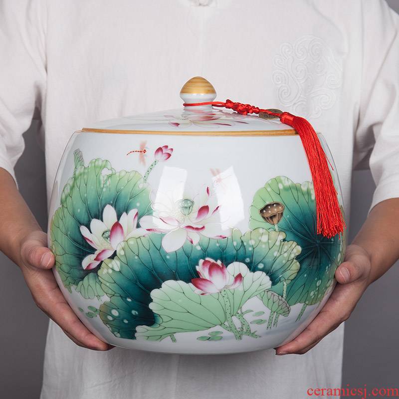 Household act the role ofing is tasted furnishing articles sealed tank storage tank of jingdezhen ceramics Household act the role ofing is tasted furnishing articles sealed storage tank