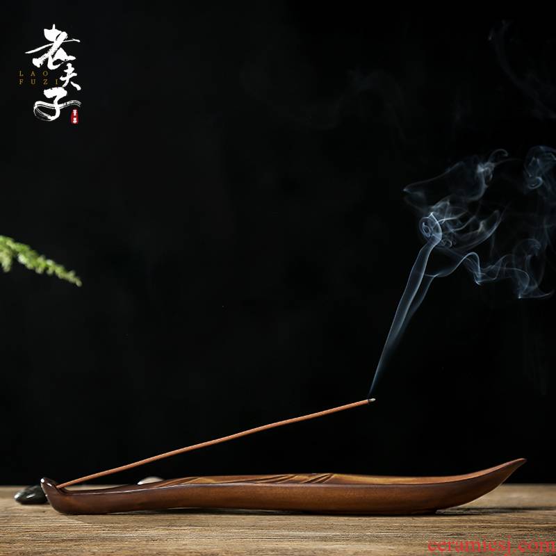 The professor line incense'm burning incense inserted a ceramic incense box of indoor lie fragrant antique household sandalwood aroma stove