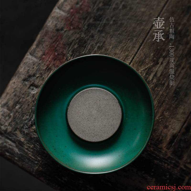 ShangYan pot bearing pot doesn kung fu tea set zero restoring ancient ways with the teapot Japanese TaoGan mercifully a pot of thick MATS thermal pad