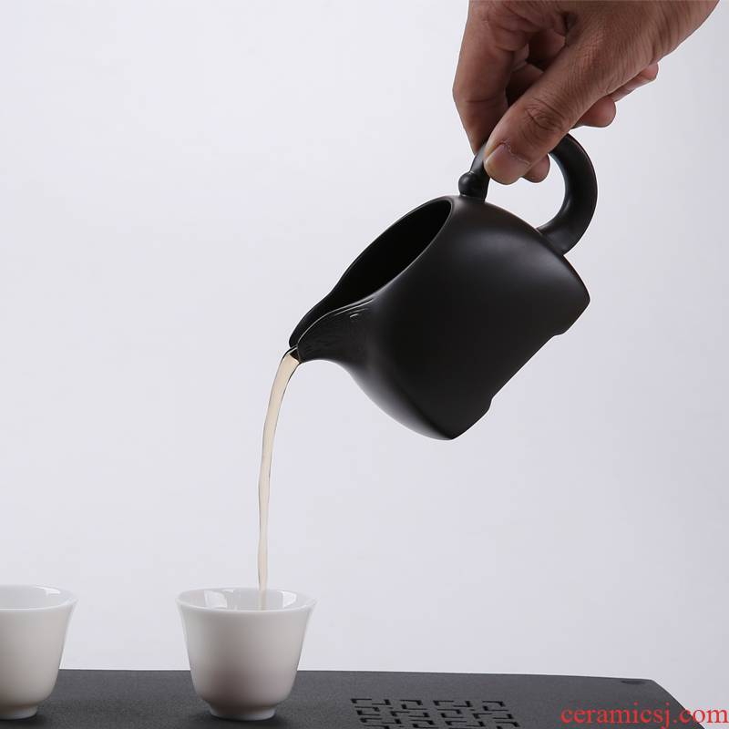 Friend is fair yixing purple sand tea cups of tea cup sea points to wake kung fu tea tea cups accessories equipment