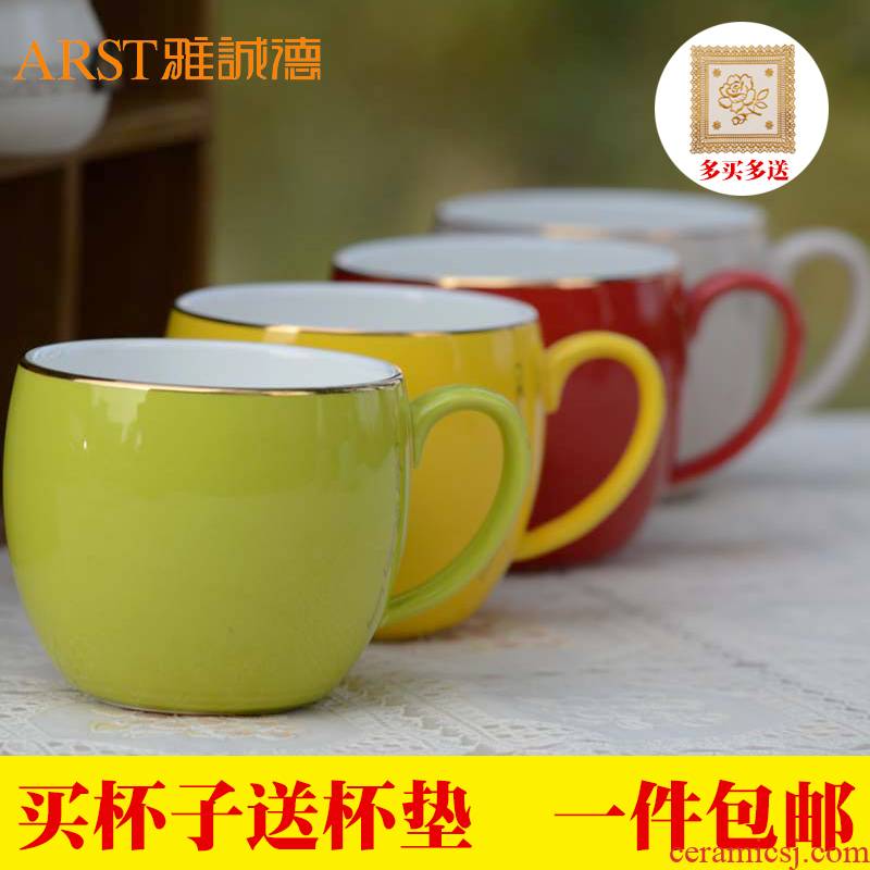 Ya cheng DE dazzle see elle cup creative picking keller cup cup ceramic cup coffee cup milk cup