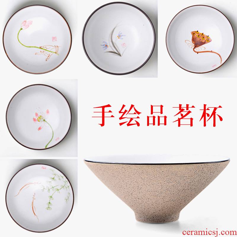 MaiTao jingdezhen hand - made sample tea cup small ceramic cups kung fu your up up with pu - erh tea masters cup
