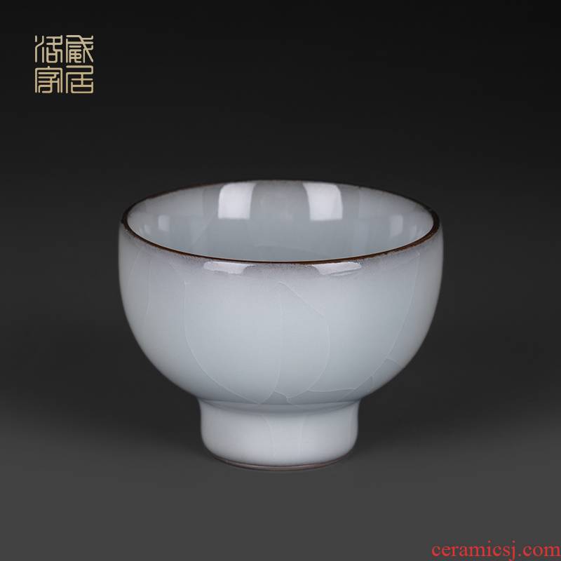 Guanyao sample tea cup jingdezhen ceramic cups high - end tea sets, small single CPU single master cup kung fu tea cups