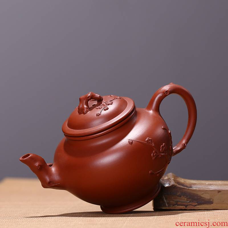 Yixing masters are it pure manual undressed ore old purple clay teapot kung fu tea sets tea cup teapot household