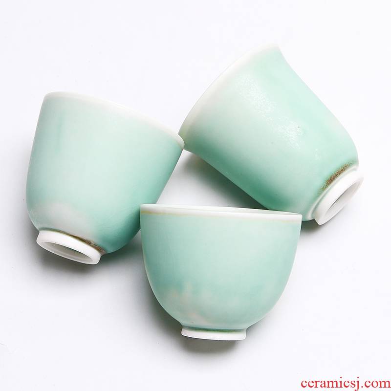 Mingyuan FengTang sample tea cup Japanese ceramics cup round cup cup kung fu tea set built one master cup of tea