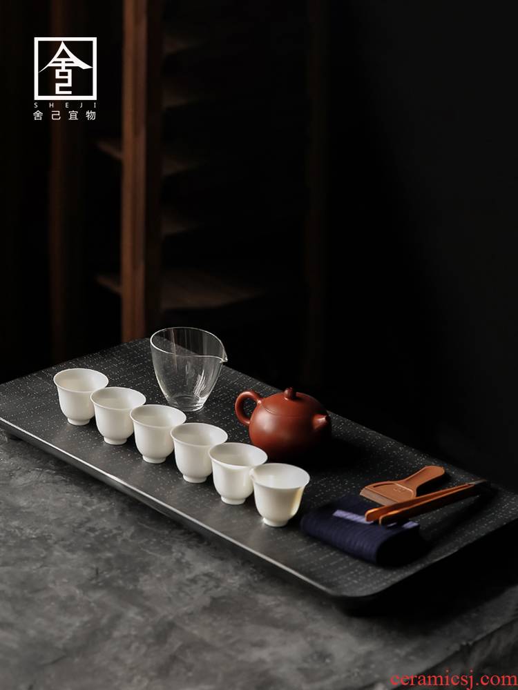 Sharply stone tea tray are it the teapot tea suit household kung fu tea tea set as ceramic office