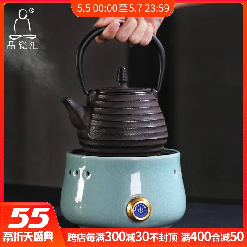 The Product small elder brother up electric porcelain remit TaoLu cast iron pot of pu 'er tea kettle suit green tea boiled tea stove