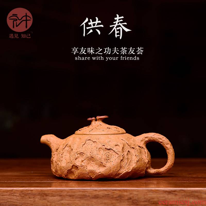 The macro new yixing ore gold period of mud all manual it thin foetus ganoderma lucidum for spring 200 ml The sketch