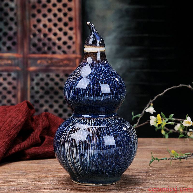 A kilo ceramic bottle gourd containers bulk empty bottle 1 catty blank bottle wine wine collection