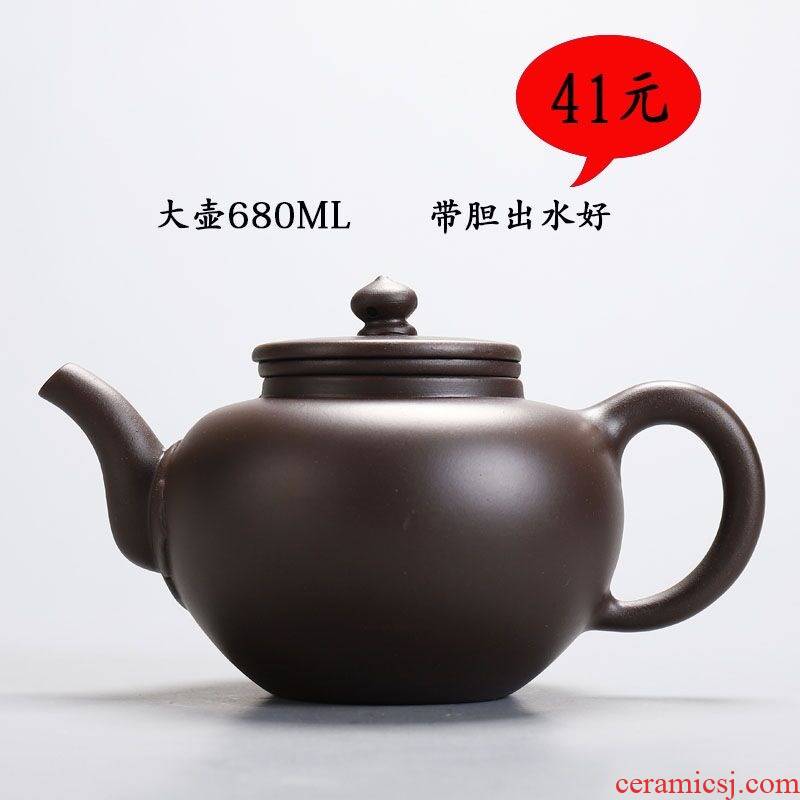 Garden of yixing it the large capacity of the next year with the filter tank narrow pot of kung fu tea tea pot large hotel