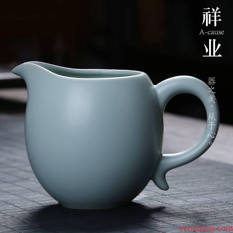 Auspicious industry fair keller your up open a piece of ice to crack large tea and a cup of tea sea points kung fu tea set your porcelain ceramics